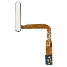 Fingerprint Scanner & Power Button for Samsung Galaxy Z Flip7 FE (White) [Premium]