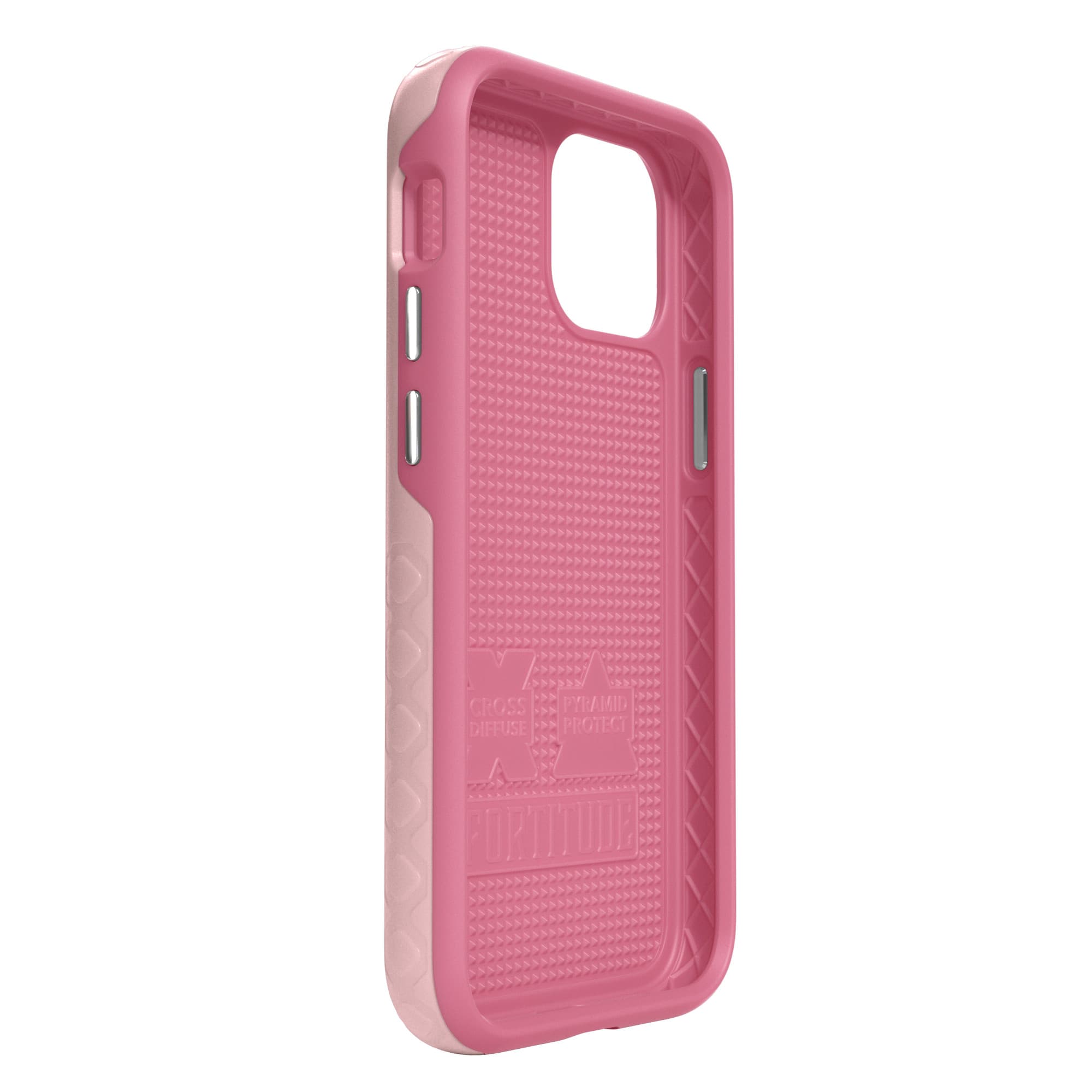 Cellhelmet Fortitude Case for Apple iPhone 13 Mini (Pink Magnolia)