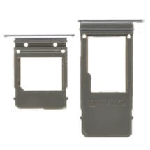 SIM & microSD Card Tray Set for  Samsung Galaxy A5 (2017) & A7 (2017) (Single, Blue Mist)