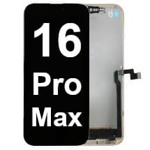 OLED & Frame Assembly for Apple iPhone 16 Pro Max [Hard Evolve]