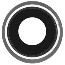 Sapphire Glass Camera Lens & Bezel for Apple iPhone 8 & SE (2020 & 2022) (Silver, White, & Starlight) [Premium] (10 Pack)