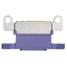 Charge Port for Apple iPhone 12 Mini (Purple) [Premium] (10 Pack)
