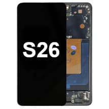 OLED & Frame Assembly for Samsung Galaxy S26 (Black) [Premium]