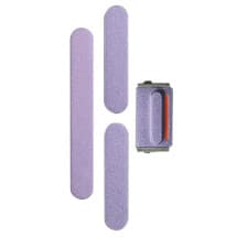 Cosmetic Button Set for Apple iPhone 12 Mini (Purple)