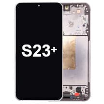 OLED & Frame Assembly for Samsung Galaxy S23+ (Lavender) [OEM Service Pack]