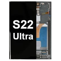 OLED & Frame Assembly for Samsung Galaxy S22 Ultra (Green) [Full-Size Aftermarket]