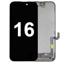 LCD & Frame Assembly for Apple iPhone 16 [Incell]