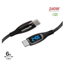 HyperGear 6ft DigiWatt USB C to USB C Fast Charge Cable
