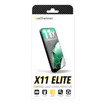Cellhelmet X11 Elite Tempered Glass Screen Protector for Apple iPhone 17 Pro & 18 Pro