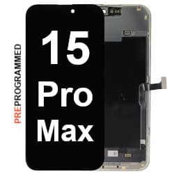 OLED & Frame Assembly for Apple iPhone 15 Pro Max [Soft Evolve, V3]