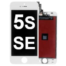 LCD & Frame Assembly for Apple iPhone 5S & SE (White) [Basic]