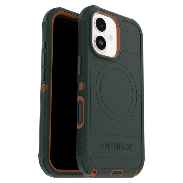 OtterBox Defender Pro Case for Apple iPhone 17 (Green Intrigue)
