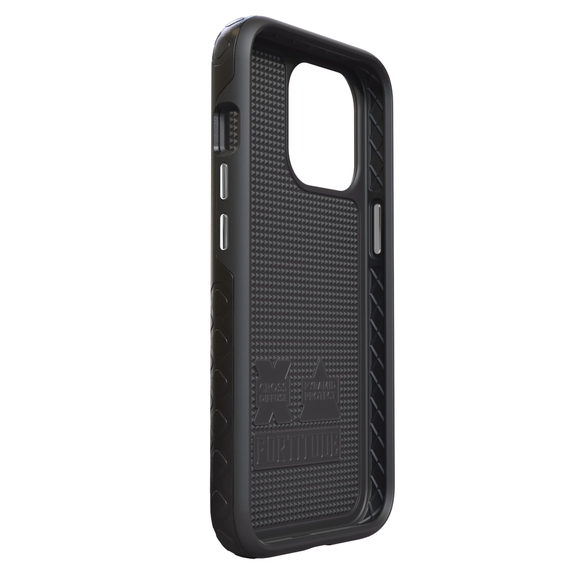 Cellhelmet Fortitude Case for Apple iPhone 13 Pro (Onyx Black)