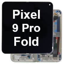 Inner OLED & Frame Assembly for Google Pixel 9 Pro Fold (Porcelain) [Premium]