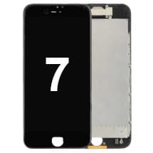 Complete LCD & Frame Assembly for Apple iPhone 7 (Black) [Evolve]