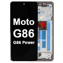 OLED & Frame Assembly for Motorola Moto G86 & G86 Power (Chrysanthemum) [Premium]
