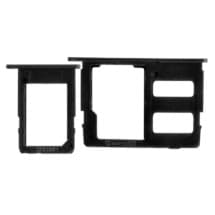 SIM & microSD Card Tray Set for Samsung Galaxy J7 Max (Single, Black)