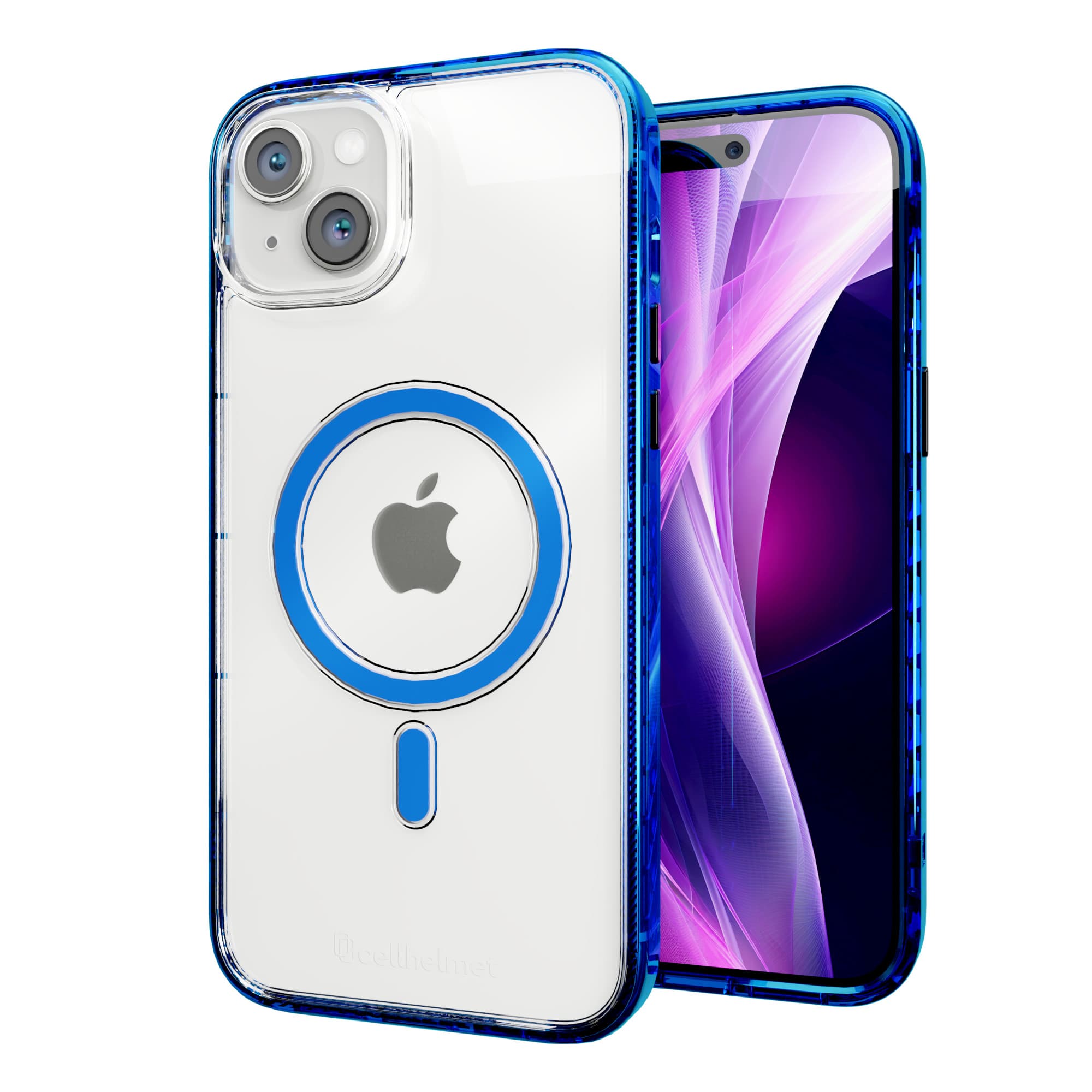 Cellhelmet Magnitude Case for Apple iPhone 15 Plus (Bermuda Blue)