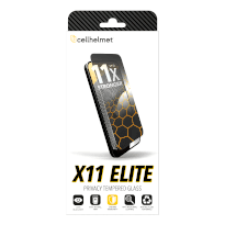 Cellhelmet X11 Elite Tempered Glass Screen Protector for Apple iPhone 18 Pro Max (Privacy)