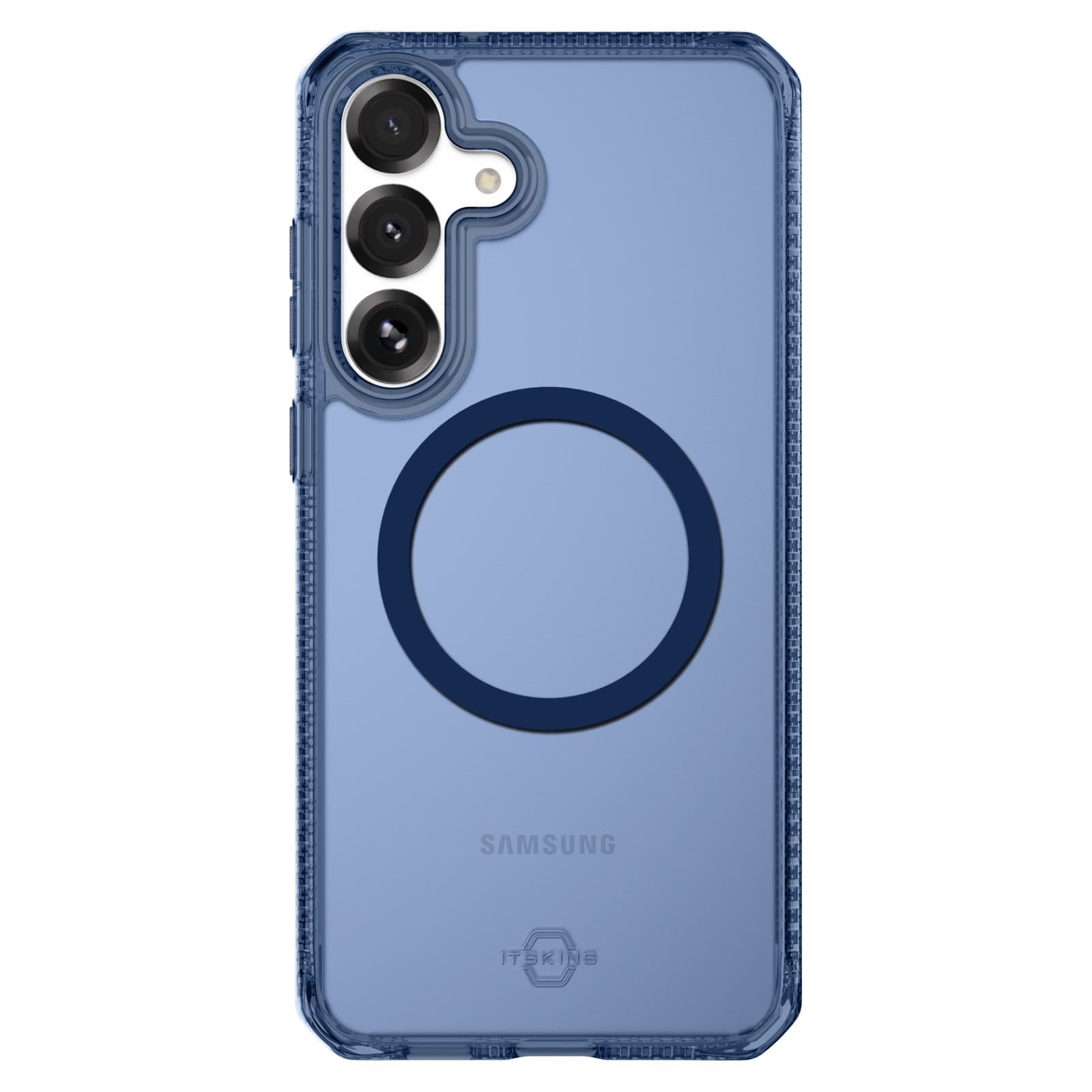 ITSKINS Hybrid R Vapor Case for Samsung Galaxy S25 FE (Navy Blue)