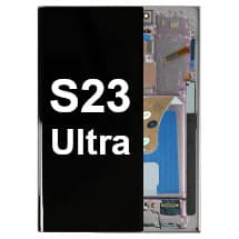 OLED & Frame Assembly for Samsung Galaxy S23 Ultra (Lavender) [Full-Size Aftermarket]