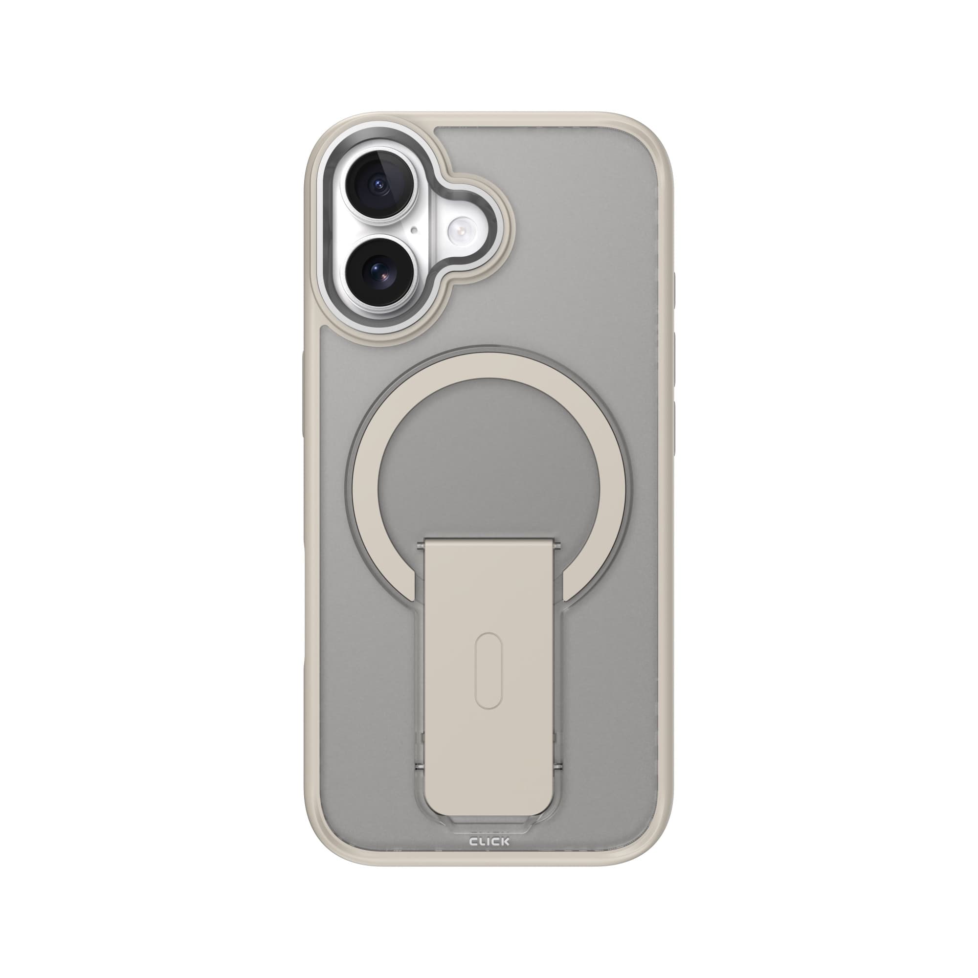 CLICK Latch Case for Apple iPhone 17 (Smoke Gray)