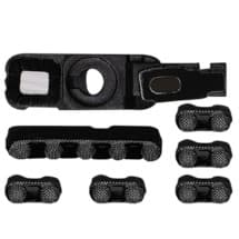 Speaker & Microphone Bracket & Mesh for Apple iPhone XS Max (Space Gray) (10 Pack)