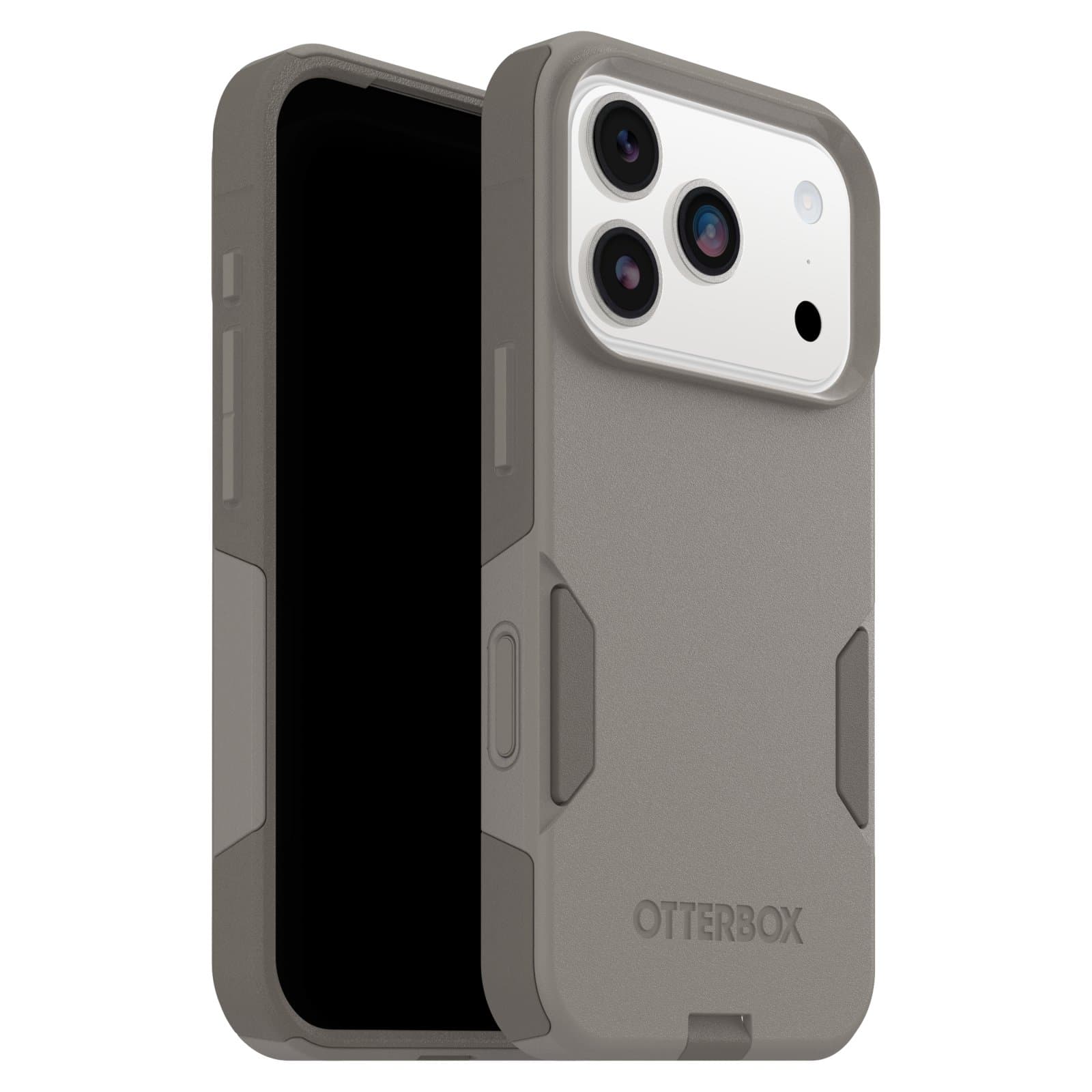 OtterBox Commuter Case for Apple iPhone 17 Pro & 18 Pro (Gray Comfort)