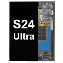 OLED & Frame Assembly for Samsung Galaxy S24 Ultra (Titanium Black, Blue, & Green) [Aftermarket]