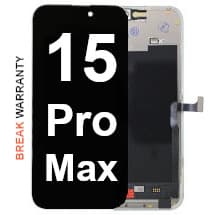 OLED & Frame Assembly for Apple iPhone 15 Pro Max [Soft Evolve, 120 HZ]