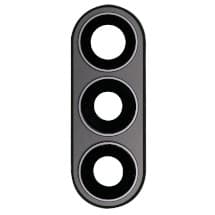 Glass Camera Lenses & Bezel Bracket for Samsung Galaxy S26 Ultra (Black)