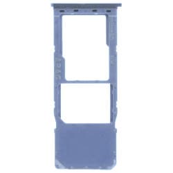 SIM & microSD Card Tray for Samsung Galaxy A21s (Single, Blue)
