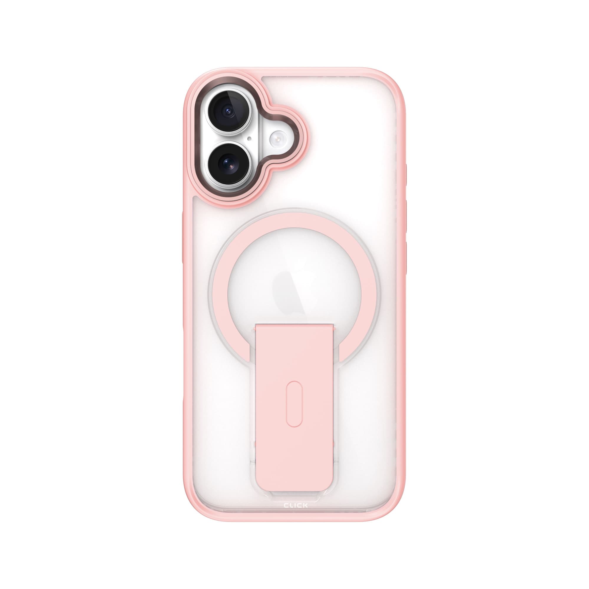 CLICK Latch Case for Apple iPhone 17 (Clear Pink)