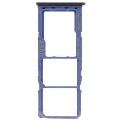 SIM & microSD Card Tray for Samsung Galaxy A21s (Dual, Blue)