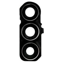 Glass Camera Lenses & Bezel Bracket for Samsung Galaxy S25 FE (Jetblack) [Premium]