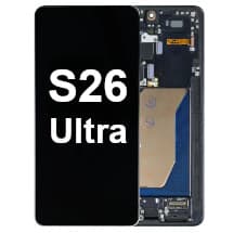 OLED & Frame Assembly for Samsung Galaxy S26 Ultra (Black) [Premium]