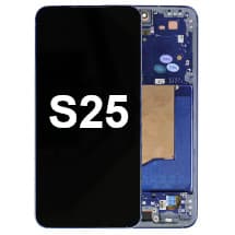 OLED & Frame Assembly for Samsung Galaxy S25 (Navy) [Full-Size Aftermarket]
