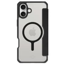 ITSKINS Hybrid R Folio Case for Apple iPhone 16 (Black)