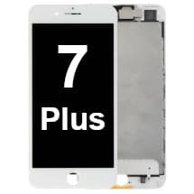 Complete LCD & Frame Assembly for Apple iPhone 7 Plus (White) [Evolve]