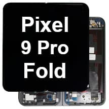 Inner OLED & Frame Assembly for Google Pixel 9 Pro Fold (Obsidian) [Premium]