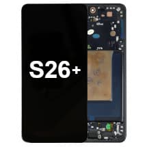 OLED & Frame Assembly for Samsung Galaxy S26+ (Black) [Aftermarket]