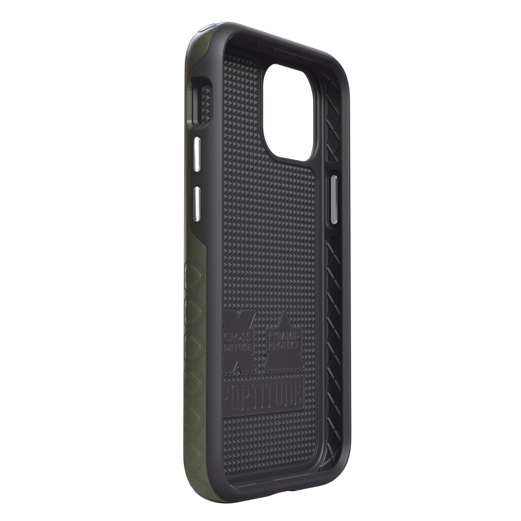 Cellhelmet Fortitude Case for Apple iPhone 13 Mini (Olive Drab)
