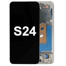 OLED & Frame Assembly for Samsung Galaxy S24 (Jade Green) [Full-Size Aftermarket]