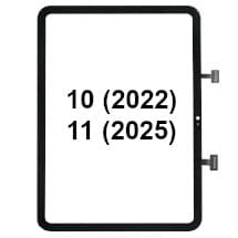 Digitizer for Apple iPad 10 (2022) & 11 (2025) (Cellular) [Premium]