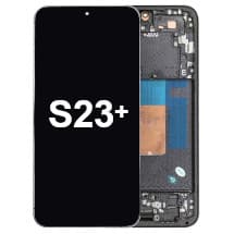 OLED & Frame Assembly for Samsung Galaxy S23+ (Phantom Black) [Premium]