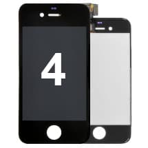 LCD & Frame Assembly for Apple iPhone 4 (CDMA, Black)