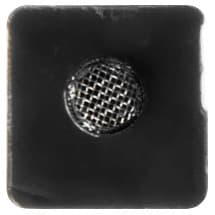 Flash, Power Button Flex Bracket & Microphone Mesh for Apple iPhone 13 & 13 Mini (Black) (10 Pack)