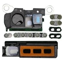 Speaker & Microphone Bracket & Mesh Set for Apple iPhone 15 Pro Max (Natural Titanium) (10 Pack)