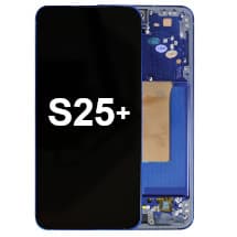 OLED & Frame Assembly for Samsung Galaxy S25+ (Navy) [Full-Size Aftermarket]