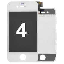 LCD & Frame Assembly for Apple iPhone 4 (GSM, White)